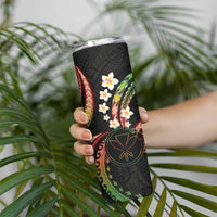 Hawaii Map Kanaka Maoli Skinny Tumbler Fantastic Frangipani Reggae