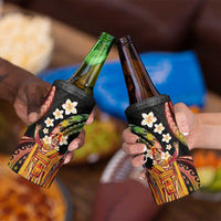 Hawaii King Kamehameha 4 in 1 Can Cooler Tumbler Fantastic Plumeria Reggae