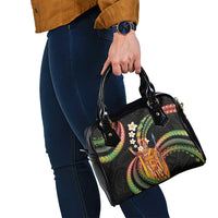 Hawaii King Kamehameha Shoulder Handbag Fantastic Plumeria Reggae LT01 - Polynesian Pride