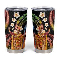 Hawaii King Kamehameha Tumbler Cup Fantastic Plumeria Reggae