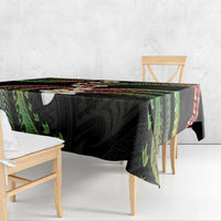 Hawaii Plumeria Reggae Tablecloth Polynesian Pattern