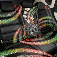 Hawaii Shaka Sign Back Car Seat Cover Fantastic Frangipani Reggae