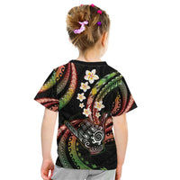 Hawaii Shaka Sign Kid T Shirt Fantastic Frangipani Reggae