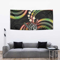 Hawaii Shaka Sign Tapestry Fantastic Frangipani Reggae