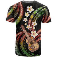 Hawaiian Ukulele T Shirt Jawaiian Fantastic Plumeria