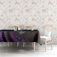 Hawaii Shaka Sign Tablecloth Fantastic Frangipani Amethyst Gradient