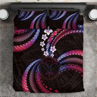 Hawaii Map Kanaka Maoli Bedding Set Fantastic Frangipani Sweet Dream