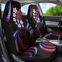 Hawaii Map Kanaka Maoli Car Seat Cover Fantastic Frangipani Sweet Dream