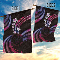 Hawaii Map Kanaka Maoli Garden Flag Fantastic Frangipani Sweet Dream