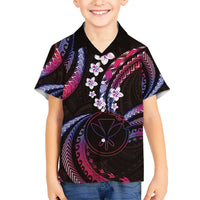 Hawaii Map Kanaka Maoli Kid Hawaiian Shirt Fantastic Frangipani Sweet Dream