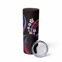 Hawaii Map Kanaka Maoli Skinny Tumbler Fantastic Frangipani Sweet Dream