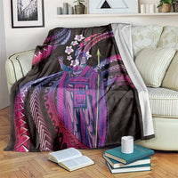 Hawaii King Kamehameha Blanket Fantastic Plumeria Sweet Vibes