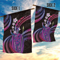 Hawaii King Kamehameha Garden Flag Fantastic Plumeria Sweet Vibes