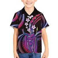 Hawaii King Kamehameha Kid Hawaiian Shirt Fantastic Plumeria Sweet Vibes