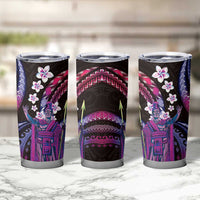 Hawaii King Kamehameha Tumbler Cup Fantastic Plumeria Sweet Vibes LT01 - Polynesian Pride