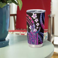 Hawaii King Kamehameha Tumbler Cup Fantastic Plumeria Sweet Vibes LT01 - Polynesian Pride