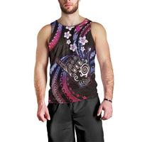 Hawaii Shaka Sign Men Tank Top Fantastic Frangipani Sweet Vibes