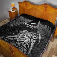 New Zealand 2024 Rugby Quilt Silver Fern Aotearoa Kiwi LT01 - Polynesian Pride
