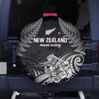 New Zealand 2024 Rugby Spare Tire Cover Silver Fern Aotearoa Kiwi LT01 - Polynesian Pride