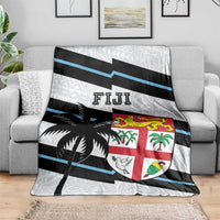 Fiji 2024 Rugby Blanket Fijian Tapa Pattern
