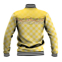 Hawaii Palaka Pikake Lokelani Plumeria Baseball Jacket Melemele Coquette Bow