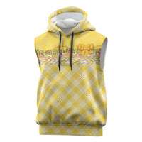 Hawaii Palaka Pikake Lokelani Plumeria Sleeveless Hoodie Melemele Coquette Bow