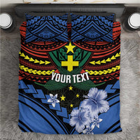 Personalised Vanuatu Tafea Province Bedding Set Unique Tropical Tribal Pattern LT01 Colorful - Polynesian Pride