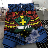 Personalised Vanuatu Tafea Province Bedding Set Unique Tropical Tribal Pattern LT01 - Polynesian Pride