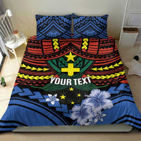 Personalised Vanuatu Tafea Province Bedding Set Unique Tropical Tribal Pattern LT01 - Polynesian Pride