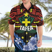 Personalised Vanuatu Tafea Province Hawaiian Shirt Unique Tropical Tribal Pattern