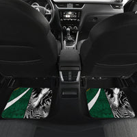 New Zealand and South Africa Rugby Car Mats Silver Fern Protea Pattern World Cup 2023 LT01 - Polynesian Pride