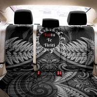 Toitu Te Tiriti Aotearoa Silver Fern Back Car Seat Cover New Zealand Maori Pattern LT01 - Polynesian Pride