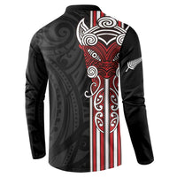 Toitu Te Reo Maori Toitu Te Whenua Toitu Te Tiriti Button Sweatshirt Maori Warrior New Zealand