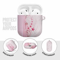 Pink Plumeria Sea Shell AirPods Case Starfish Polynesian Pattern LT01 - Polynesian Pride