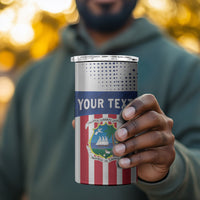Personalized Liberia 1847 4 in 1 Can Cooler Tumbler Happy Independence Day