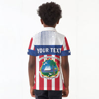 Personalized Liberia 1847 Kid Polo Shirt Happy Independence Day