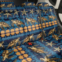 Hawaii Turtles Starfish Unique Pattern Back Car Seat Cover - Polynesian Pride