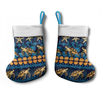 Hawaii Turtles Starfish Unique Pattern Christmas Stocking - Polynesian Pride