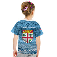 Fiji Rugby Kid T Shirt Fijian Go 2023 World Cup LT01 - Polynesian Pride