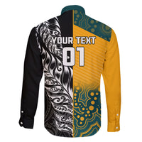 custom-new-zealand-and-ausrtralia-rugby-family-matching-short-sleeve-bodycon-dress-and-hawaiian-shirt-wallabies-kiwi-silver-fern-2023-world-cup