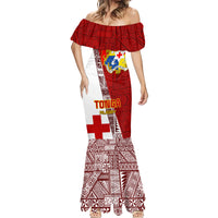 Tonga Rugby Mermaid Dress Tongan Go 2023 World Cup LT01 - Polynesian Pride