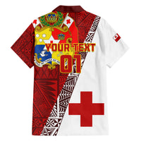 Custom Tonga Rugby Hawaiian Shirt Tongan Go 2023 World Cup LT01 - Polynesian Pride
