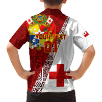 Custom Tonga Rugby Hawaiian Shirt Tongan Go 2023 World Cup LT01 - Polynesian Pride