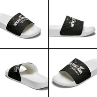 Football New Zealand Slide Sandals Aotearoa United Black Version LT01 - Polynesian Pride