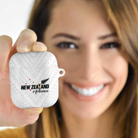 Football New Zealand AirPods Case Aotearoa United White Version LT01 - Polynesian Pride