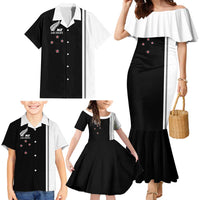 Personalised New Zealand 2025 Archery Basic Family Matching Mermaid Dress and Hawaiian Shirt Archery NZ