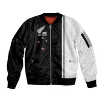 Personalised New Zealand 2025 Archery Basic Sleeve Zip Bomber Jacket Archery NZ