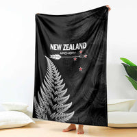 New Zealand 2025 Archery Blanket Aotearoa Silver Arrows Black