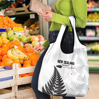 New Zealand 2025 Archery Grocery Bag Aotearoa Silver Arrows White