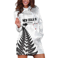 Personalised New Zealand 2025 Archery Hoodie Dress Aotearoa Silver Arrows White